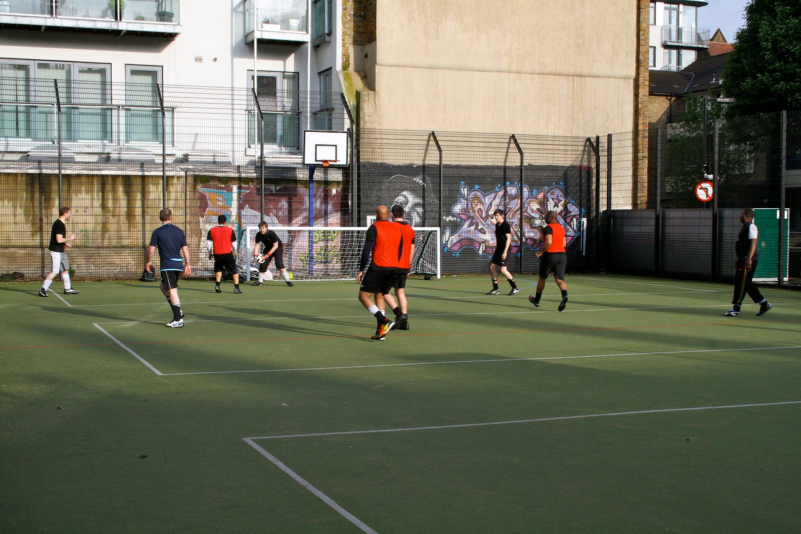 indoor five a side football