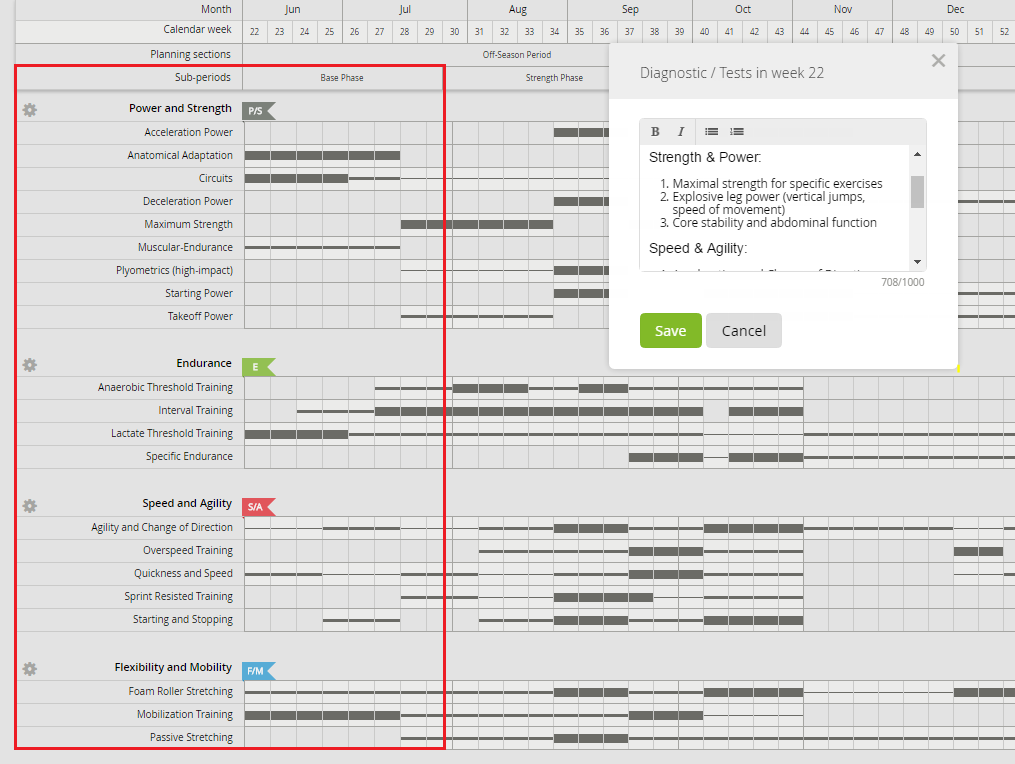 OffSeason Training for Volleyball Trayn Journal