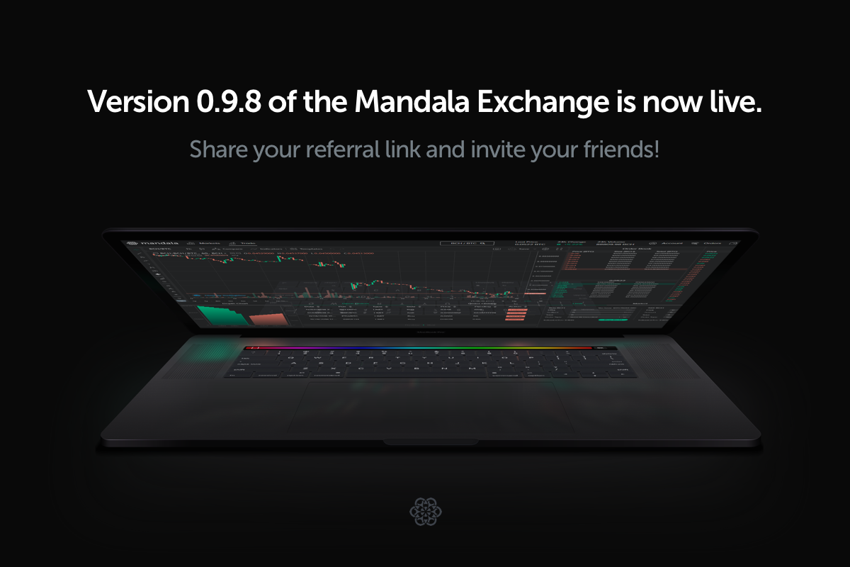 Version 0.9.8 of the Mandala Exchange is Live! – Mandala – Medium