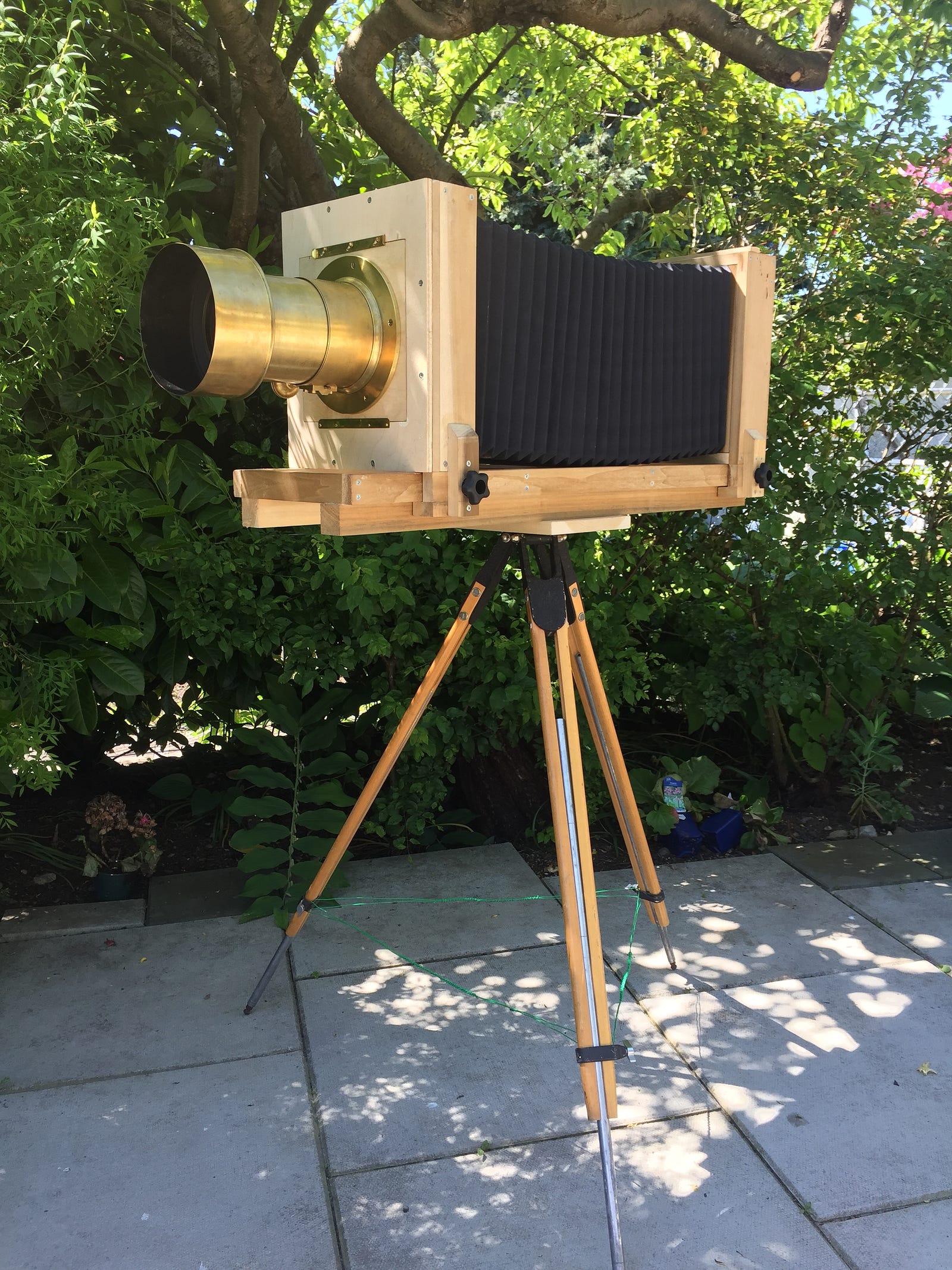 My DIY 8×10 Wet Plate Camera Ross HowardJones Medium