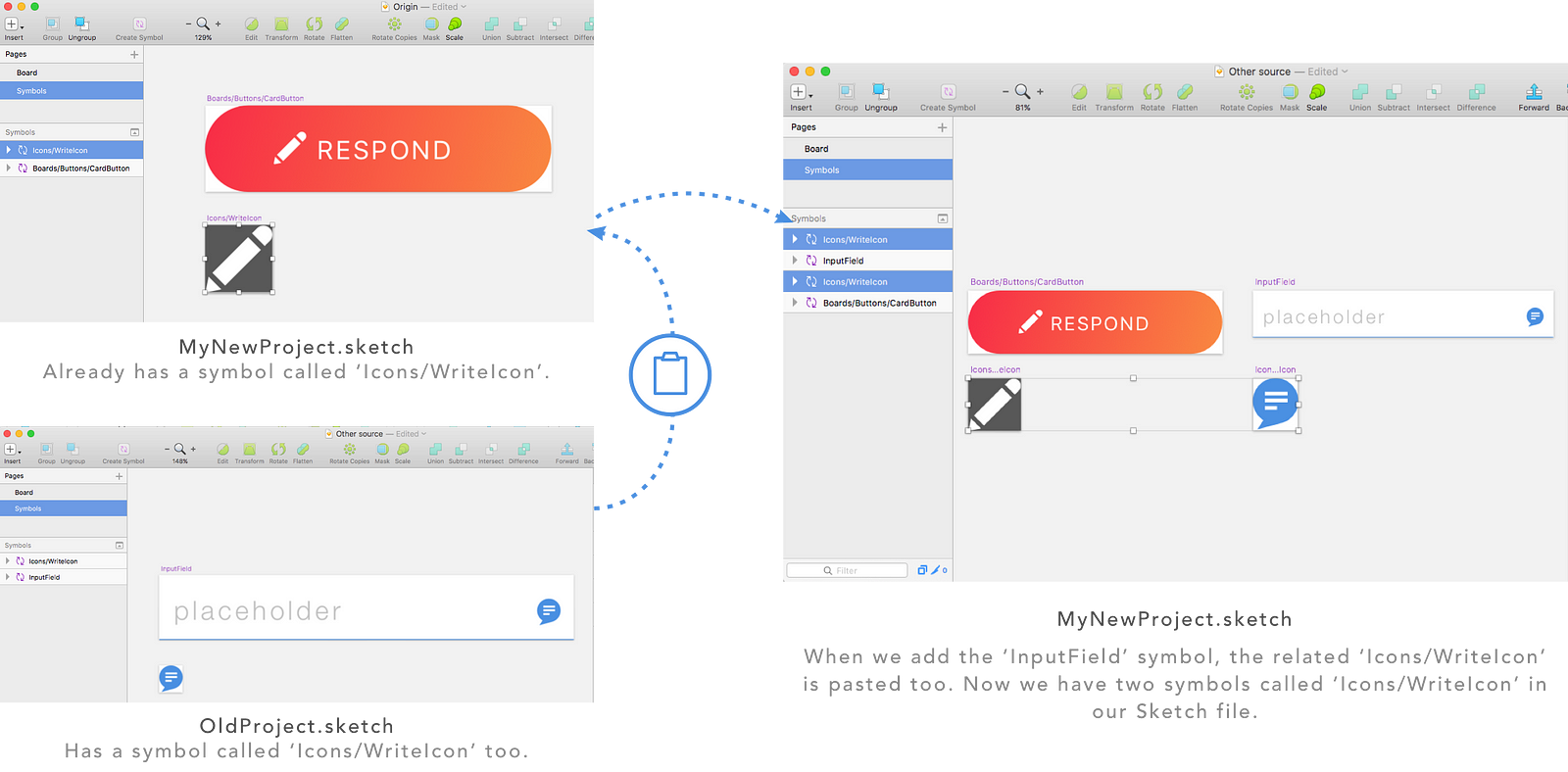 Merge Duplicate Symbols In Sketch Prototyping