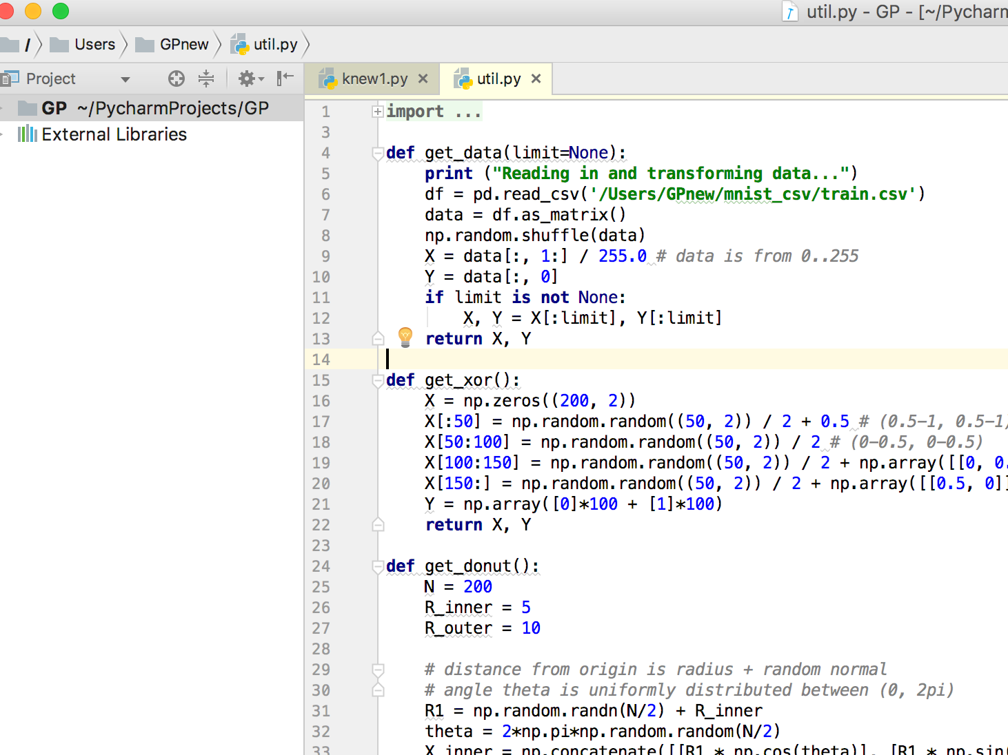 Coding K-Nearest Neighbors Machine Learning Algorithm In Python