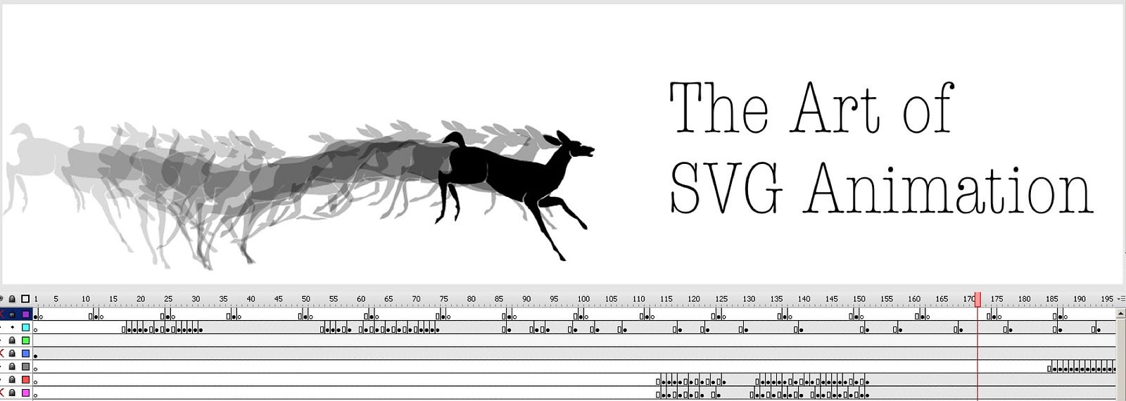 The following are the possible ways to create professional animations in SVG: