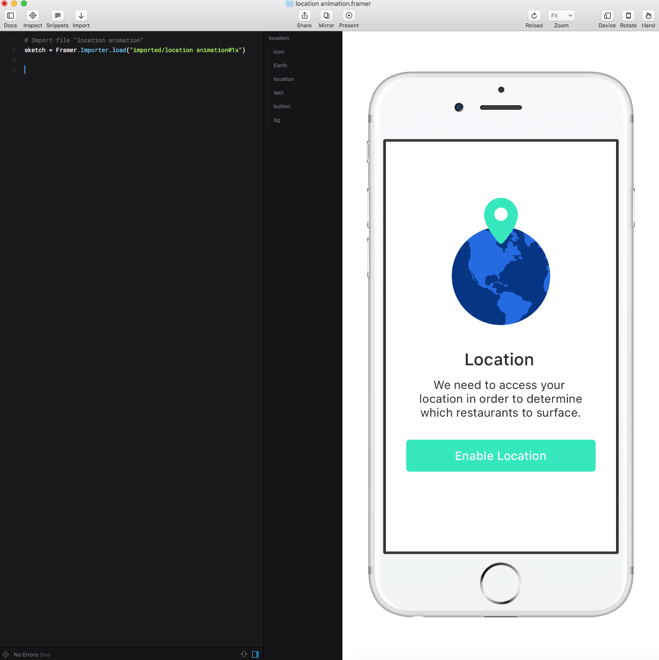 framer tutorial