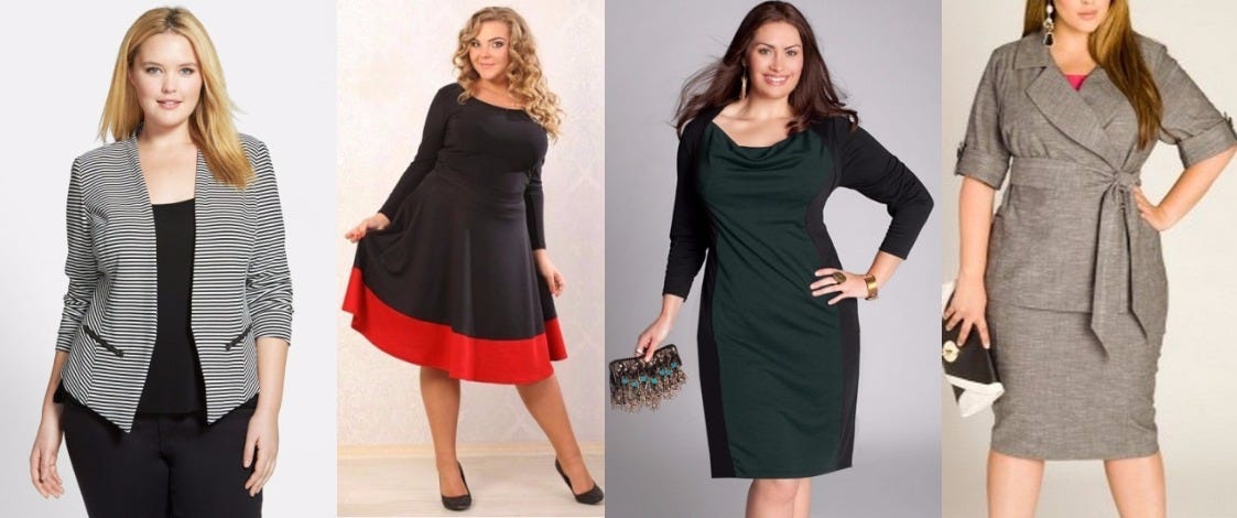 best dress for round body shape