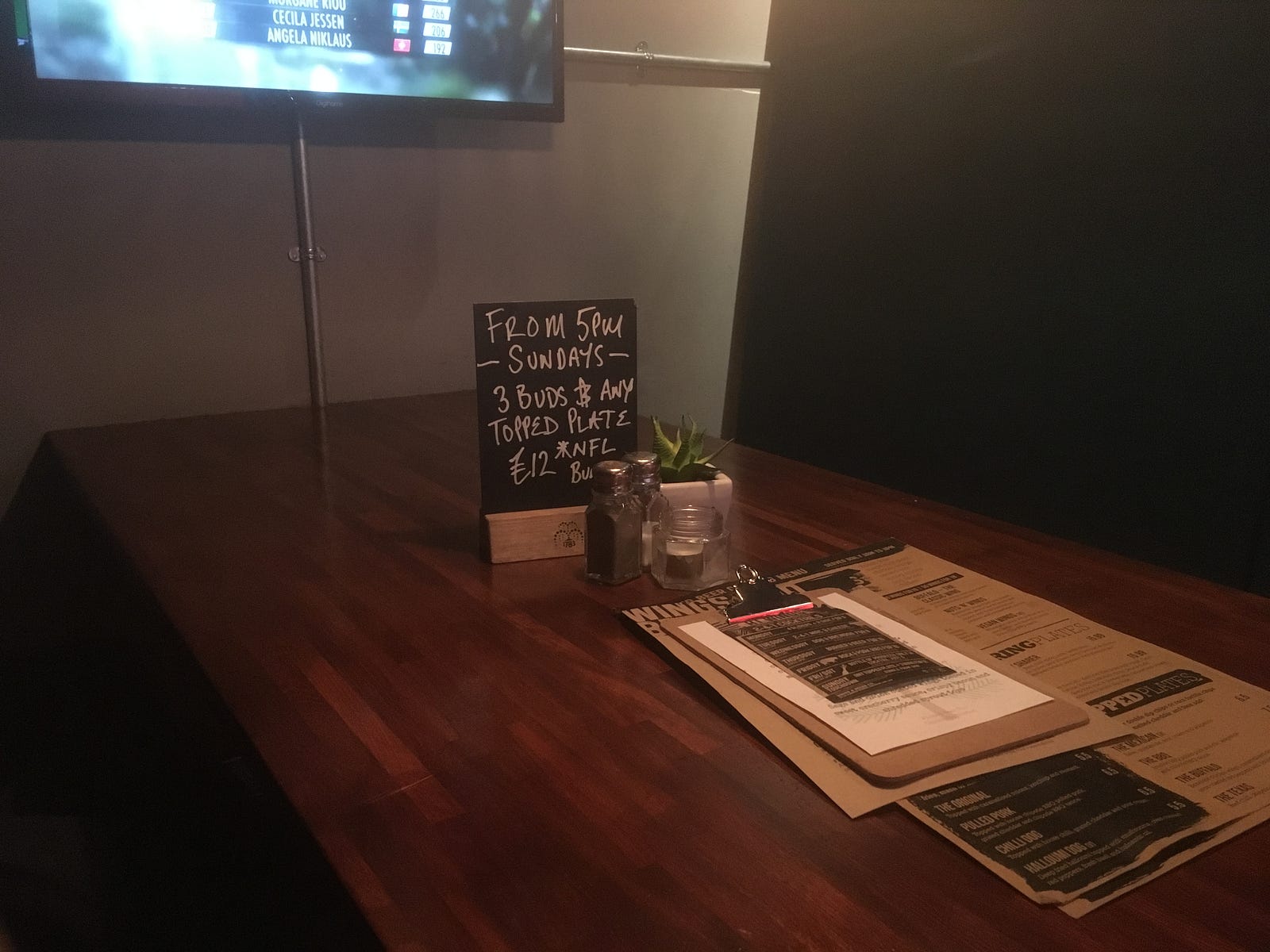 Wings and Beer Co Preston’s new sports bar is only four months old but