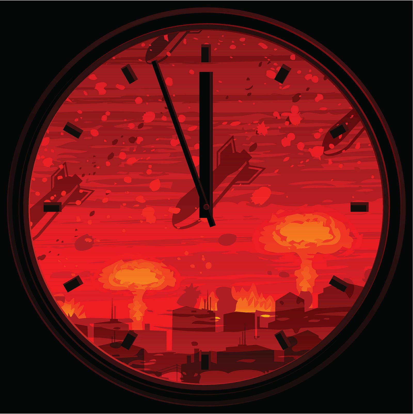 Image result for doomsday clock