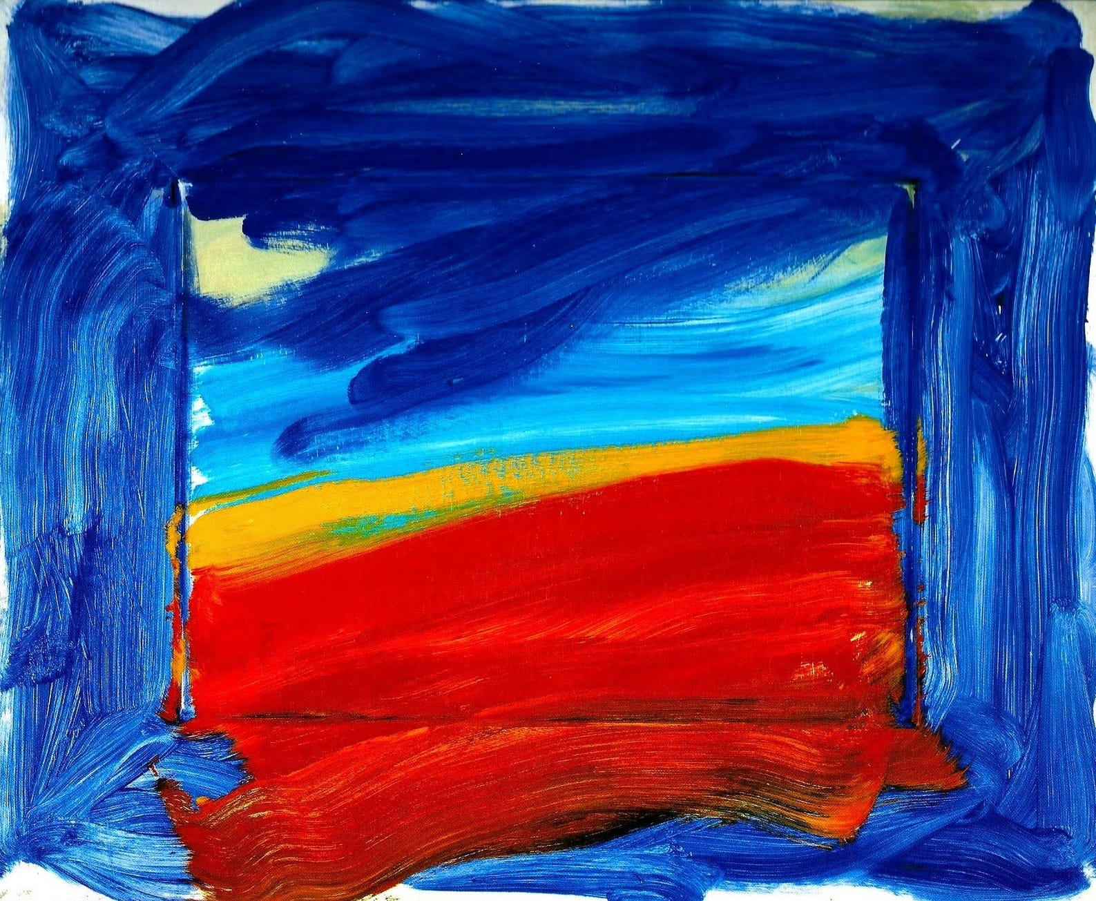 Color Field Howard Hodgkin Exposition Art Blog Medium