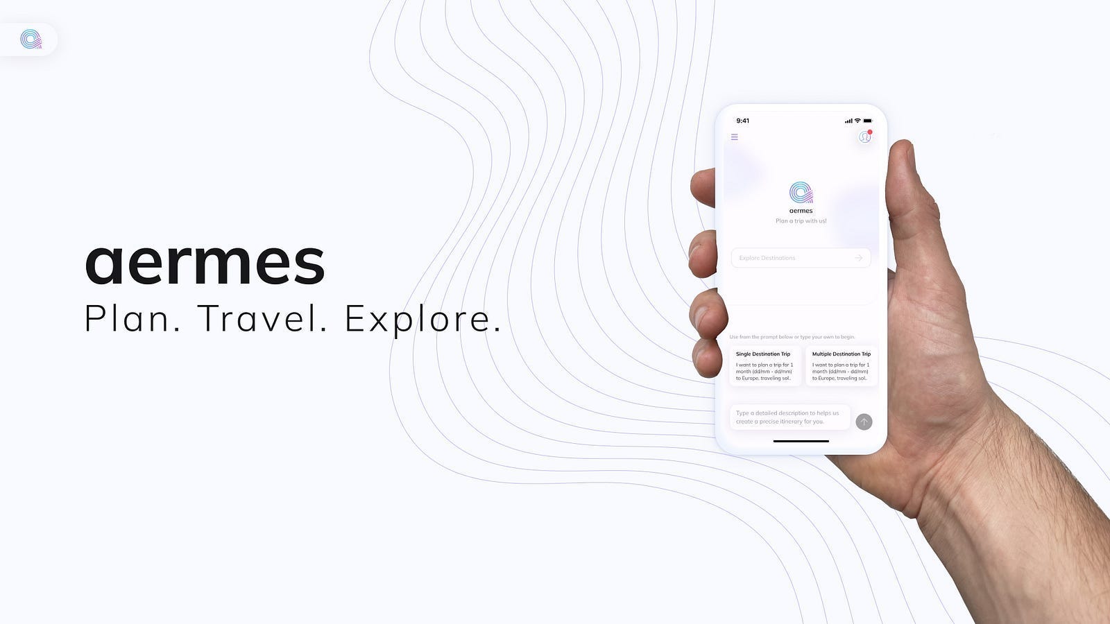Designing Aermes: AI powered travel planning app