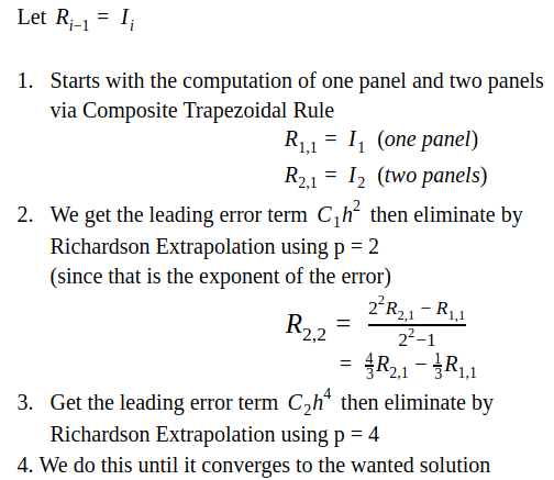 Numerical Integration: Romberg Integration – Towards Data Science