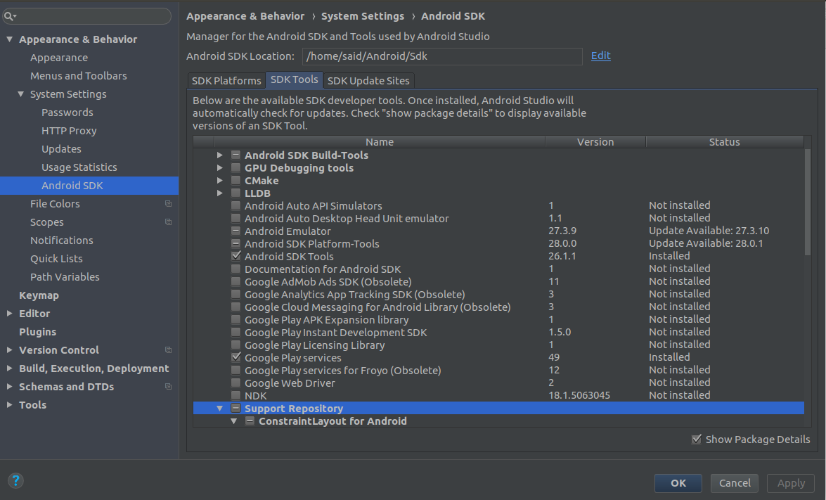 avd not showing in android studio