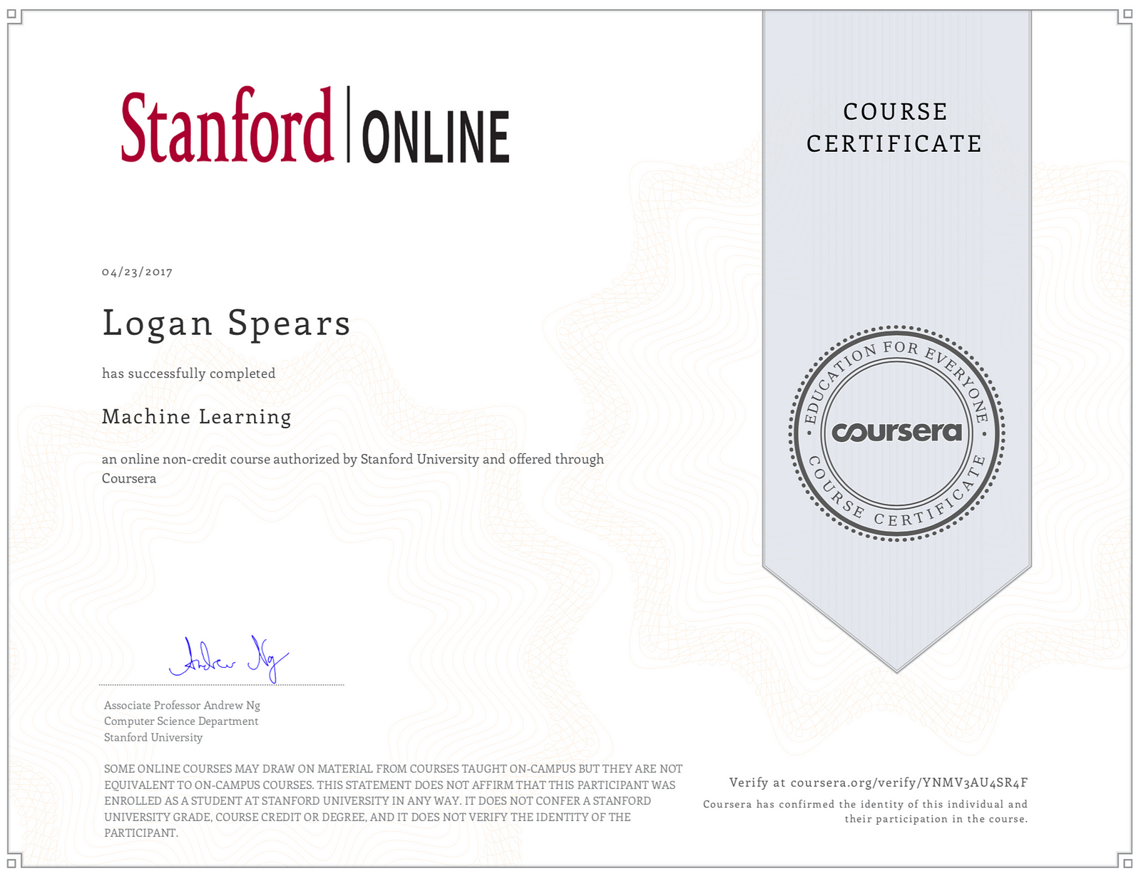 imperial machine learning coursera
