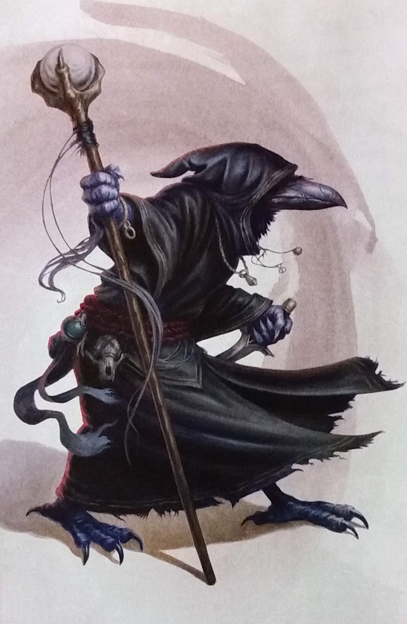 [oc] My Kenku Rogue Krux R Dnd