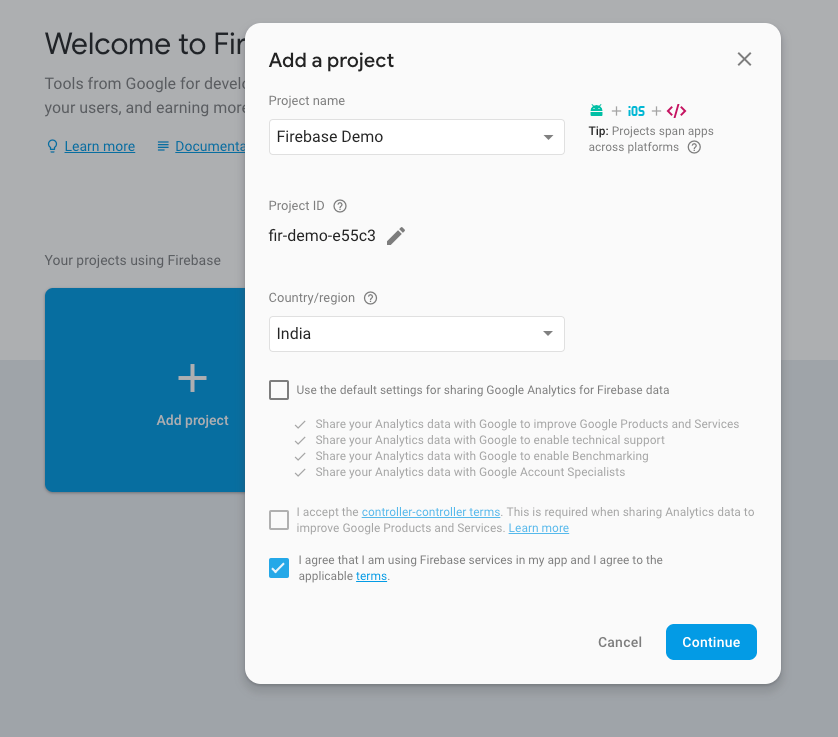 Sử dụng Firebase Realtime Database Với React Native