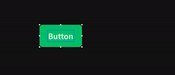 Button grows from Left to Right