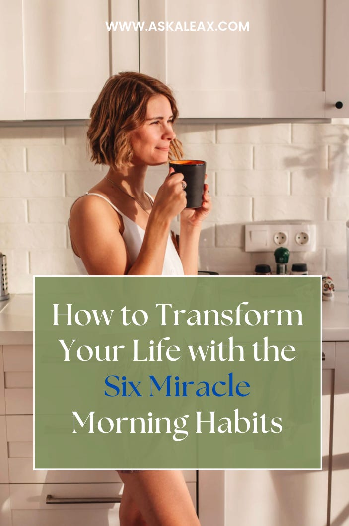 Miracle Morning Habits