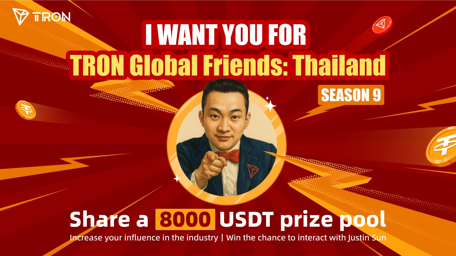 TRON Global Friends Season 9 — Web3 Without Limits