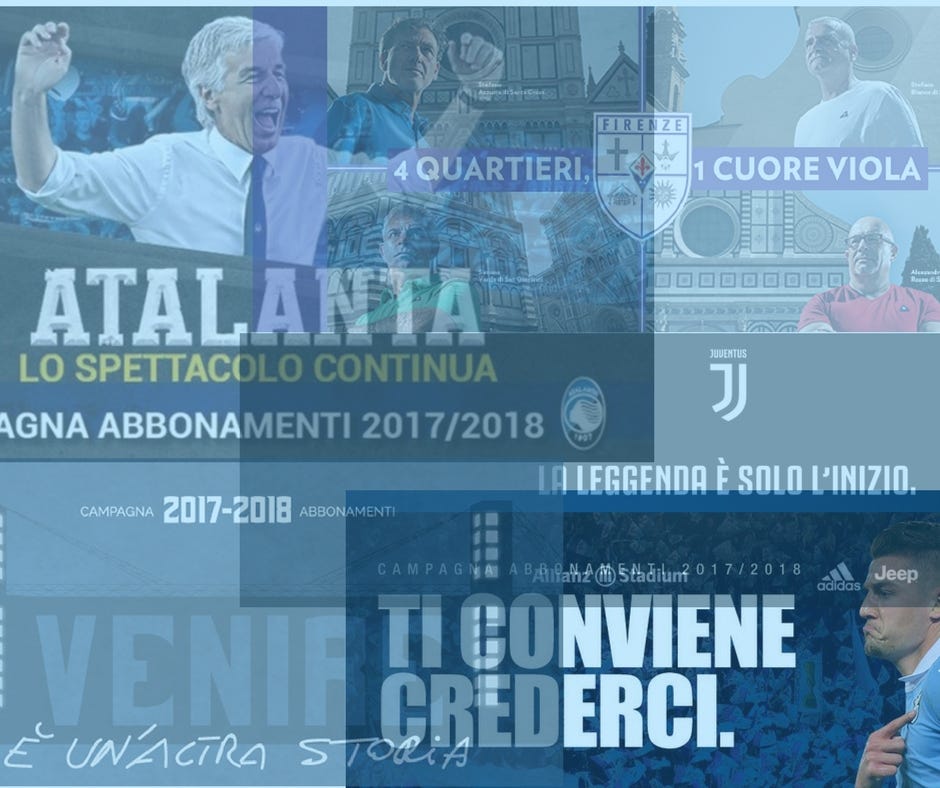 Risultati immagini per Abbonamenti serie A 2017/2018: