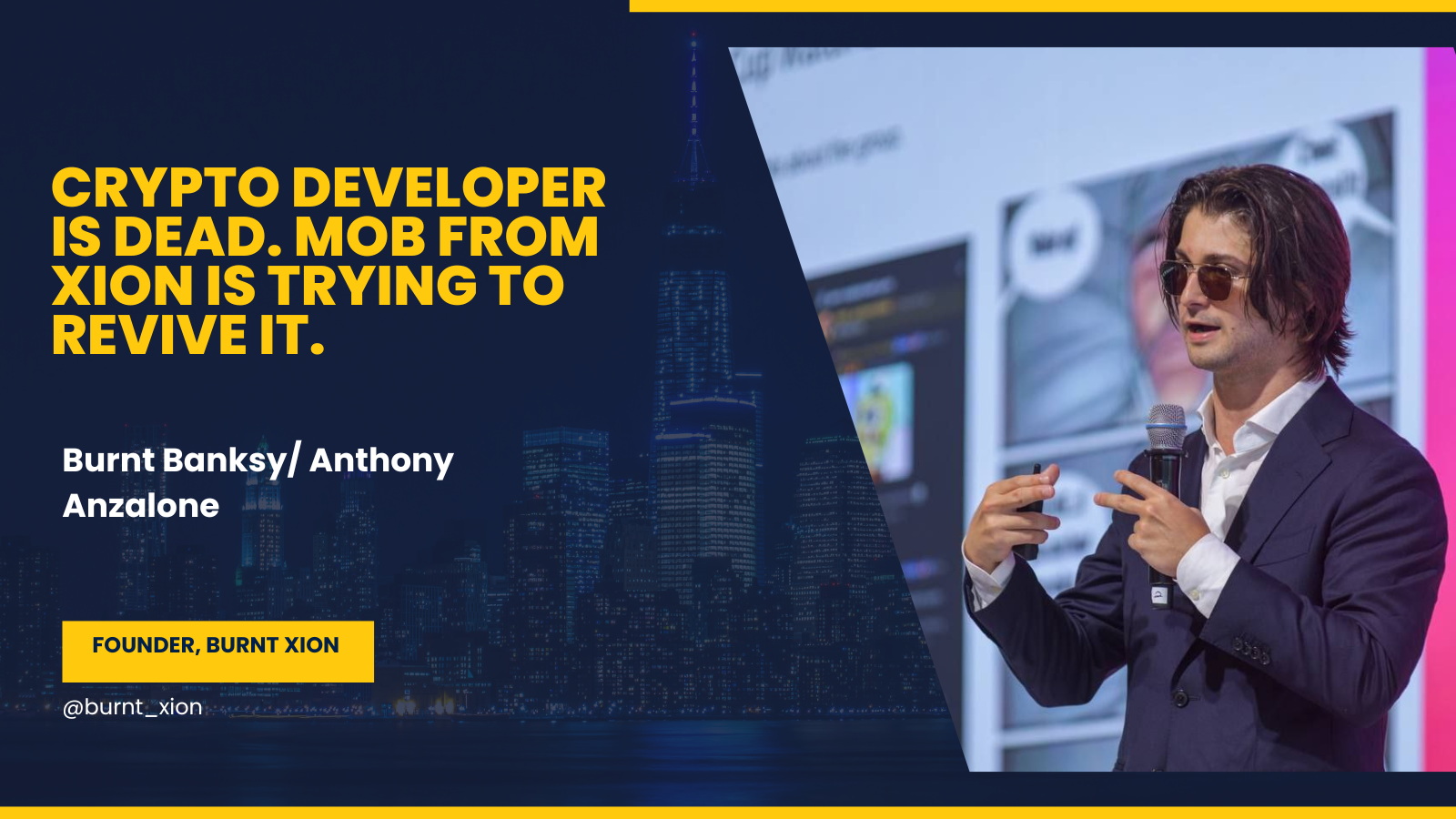 Crypto Developer Is Dead. MOB from XION Is Trying to Revive It.
