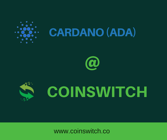 How to Buy ADA (Cardano) from CoinSwitch — Steemit