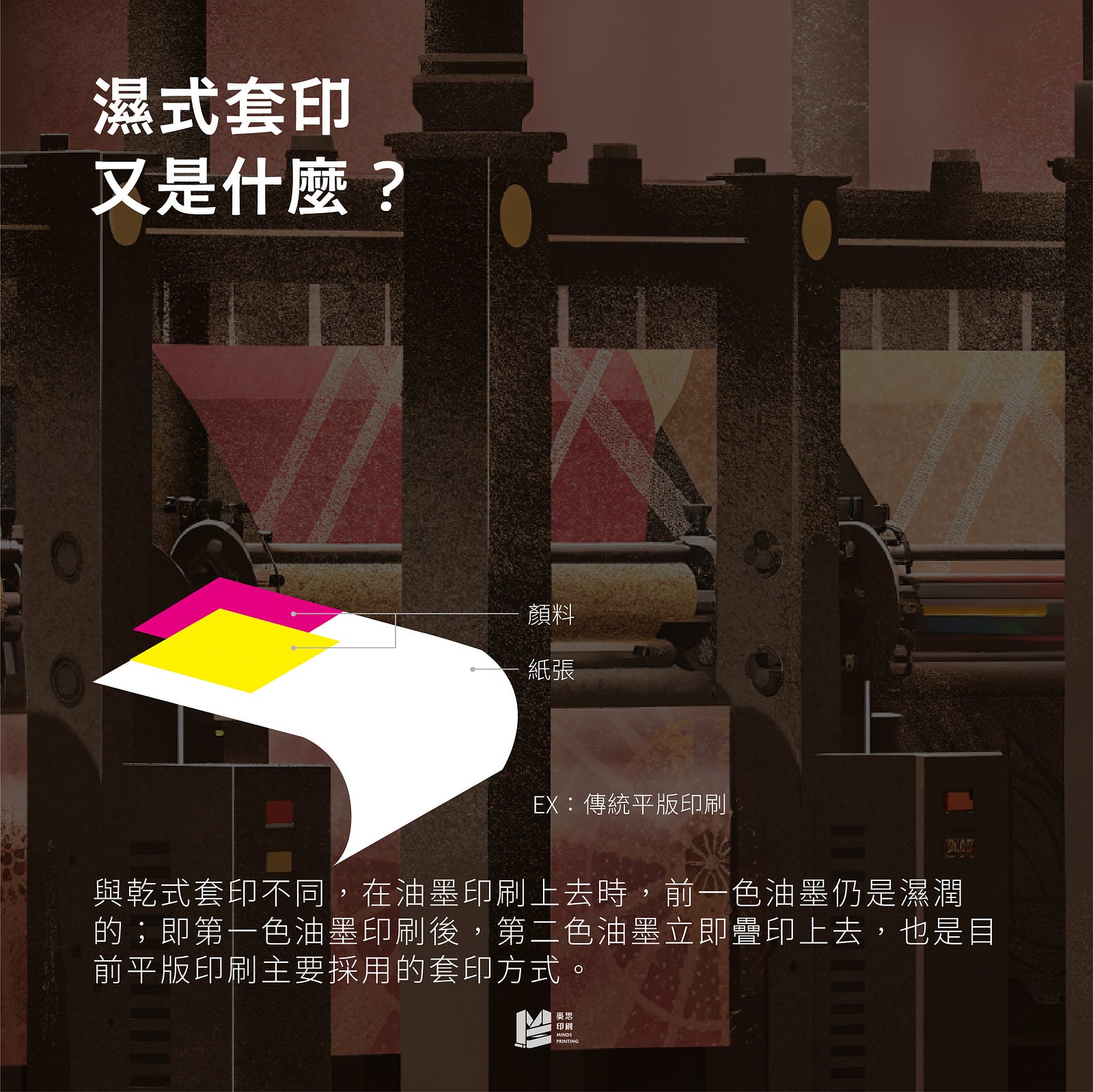 乾式套印v.s.濕式套印：疊疊不休的印刷色 — 濕式套印