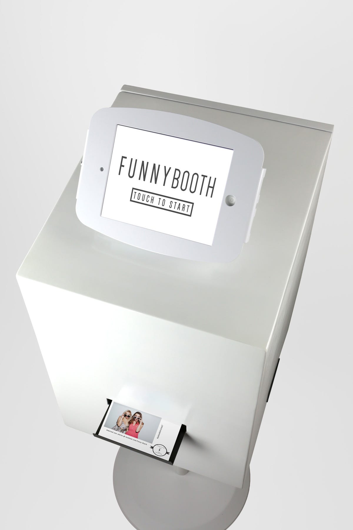 Meet Funnybooth Photo Booth Medium With A Professional And Lighting Equipment Each Booth Provides Wifi Hotspot For Instant Sharing On Social Media Separate Printer Kiosk