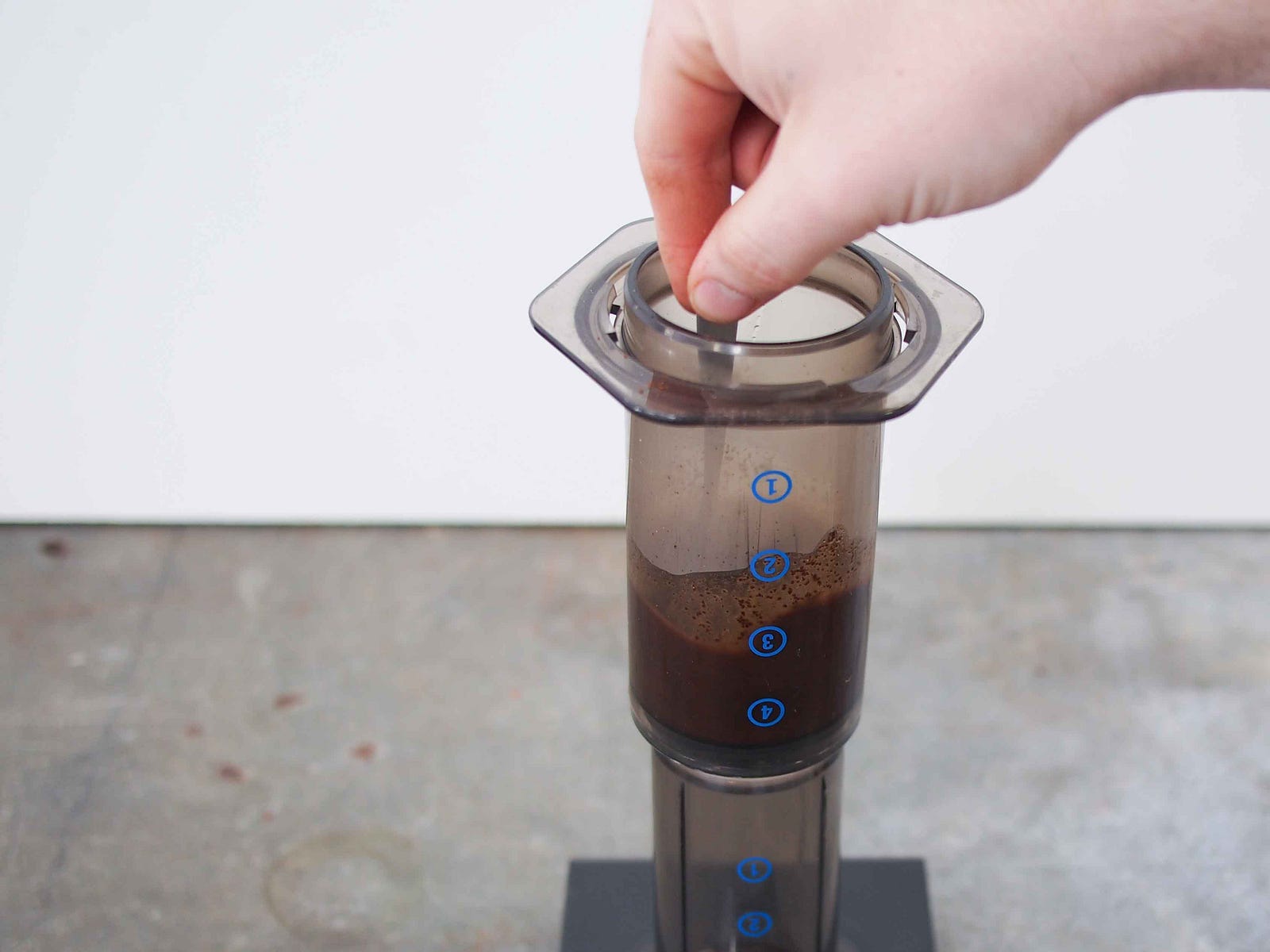 Brewing coffee with an Inverted Aeropress – Sample Coffee Brew Crew ...