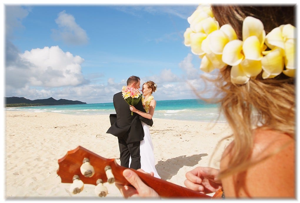Summer Sun Of Hawaii Beach Weddings Paul Agung Medium