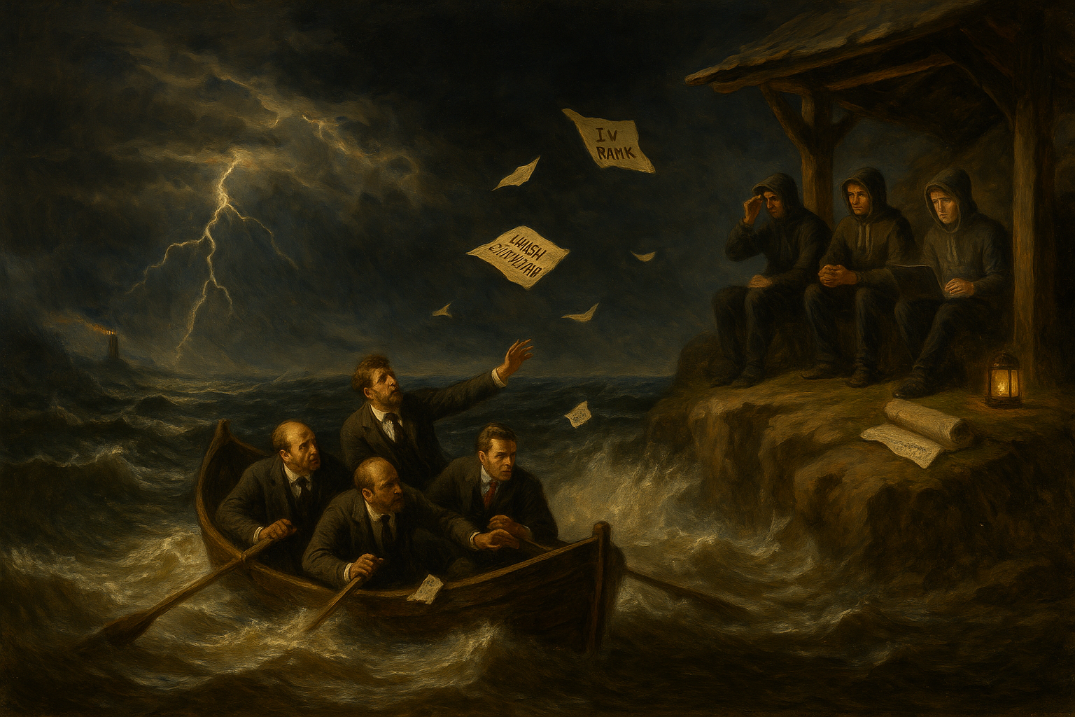 IV Rank becomes irrelevant in the middle of a&nbsp;storm.
