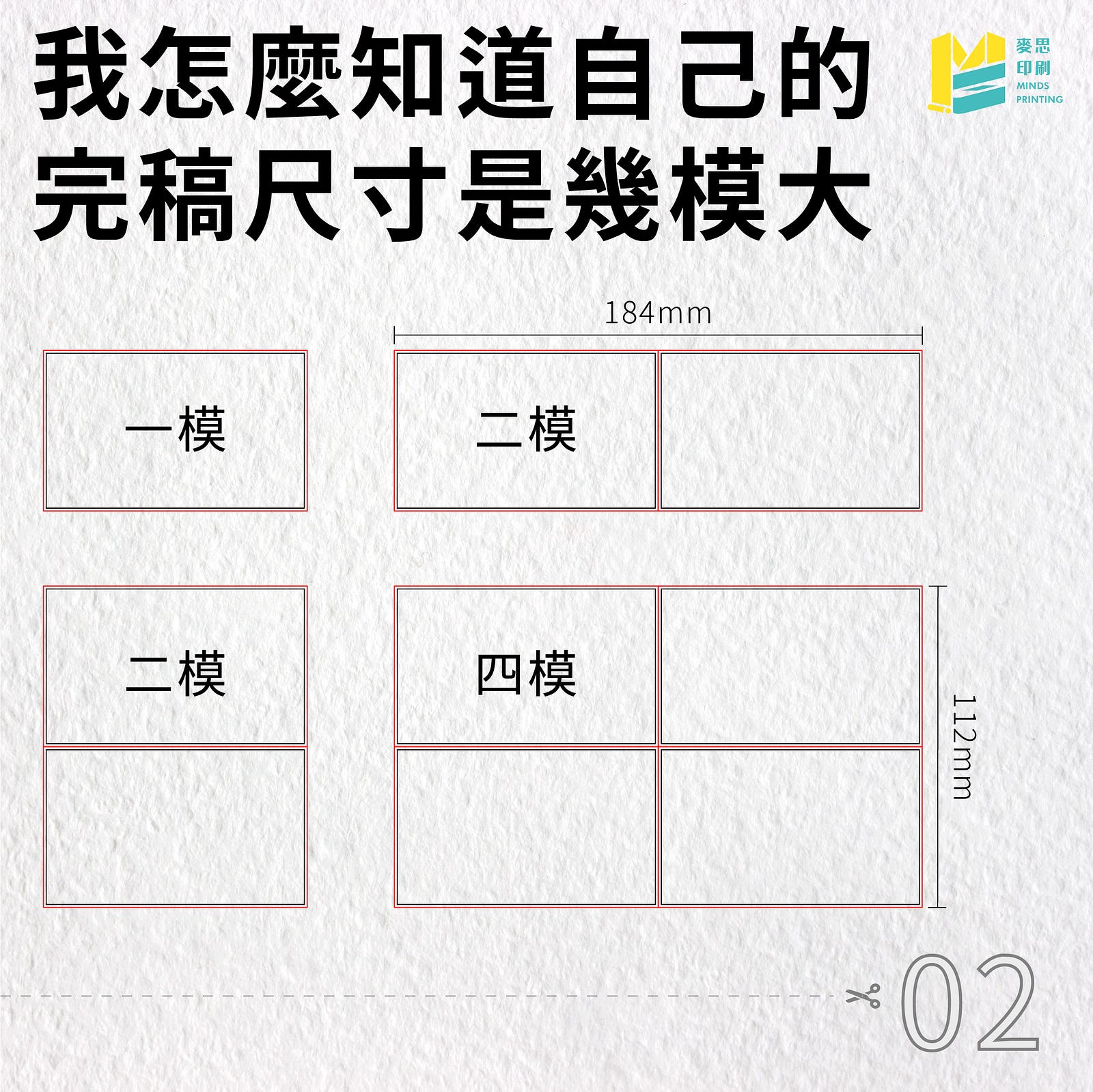 「你的名片幾模大？印刷常聽到的模數你知多少」-我怎麼知道自己的完稿尺寸是幾模大？