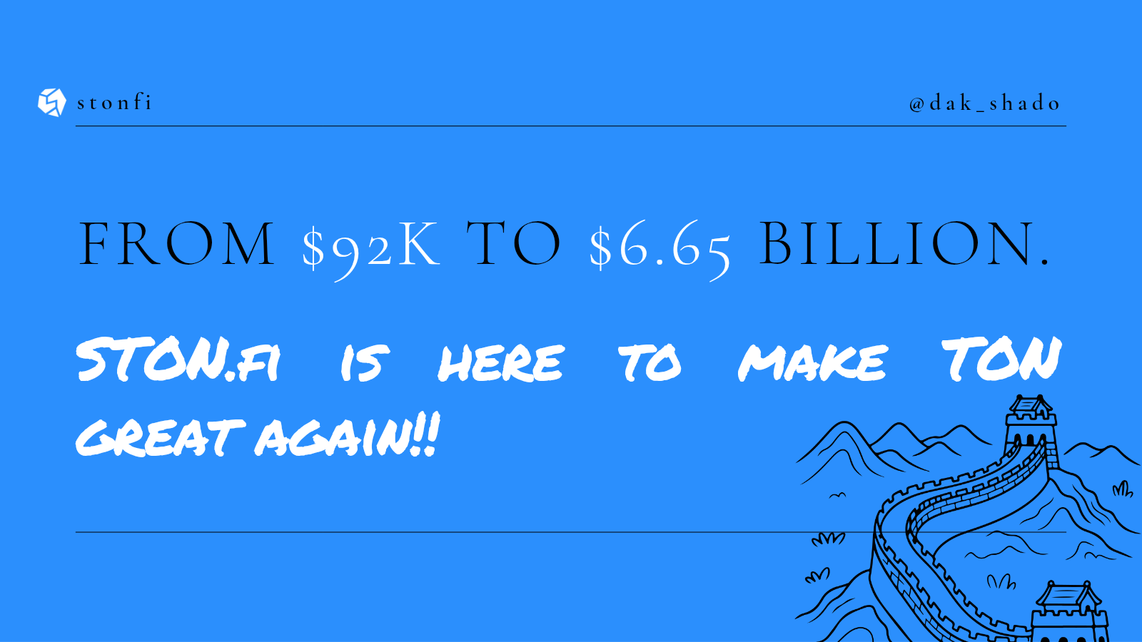 5.6 Million Users. $6.65 Billion in Volume. Ribbit Capital. STON.fi Is Not a DEX. It Is TON.