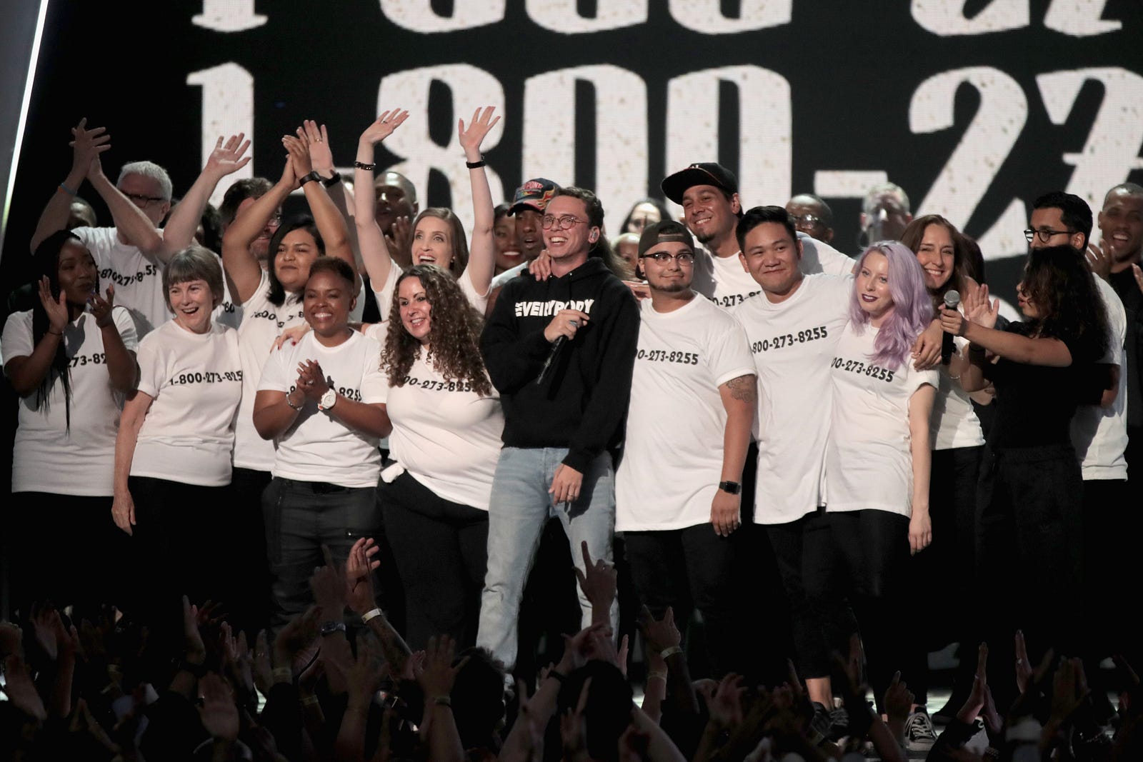 Image result for 1-800-273-8255 - Logic featuring Alessia Cara & Khalid