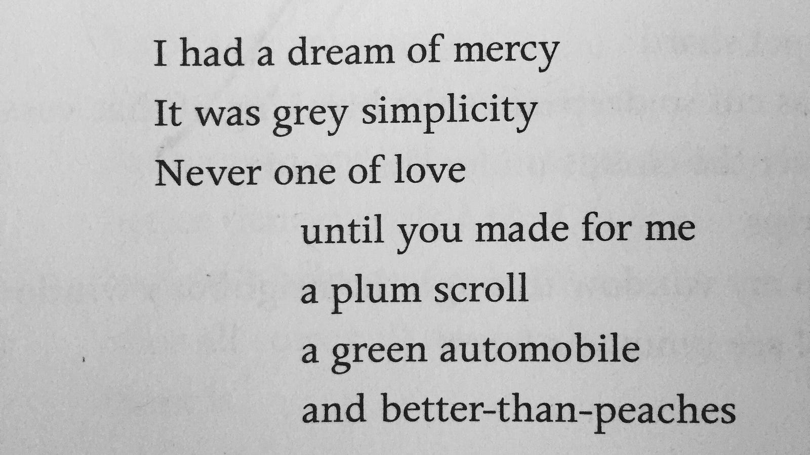 alludes to Ginsberg s own “The Green Automobile ” but the foundation of the poem is its meter a meter with direct lineage from Dickinson s ballads