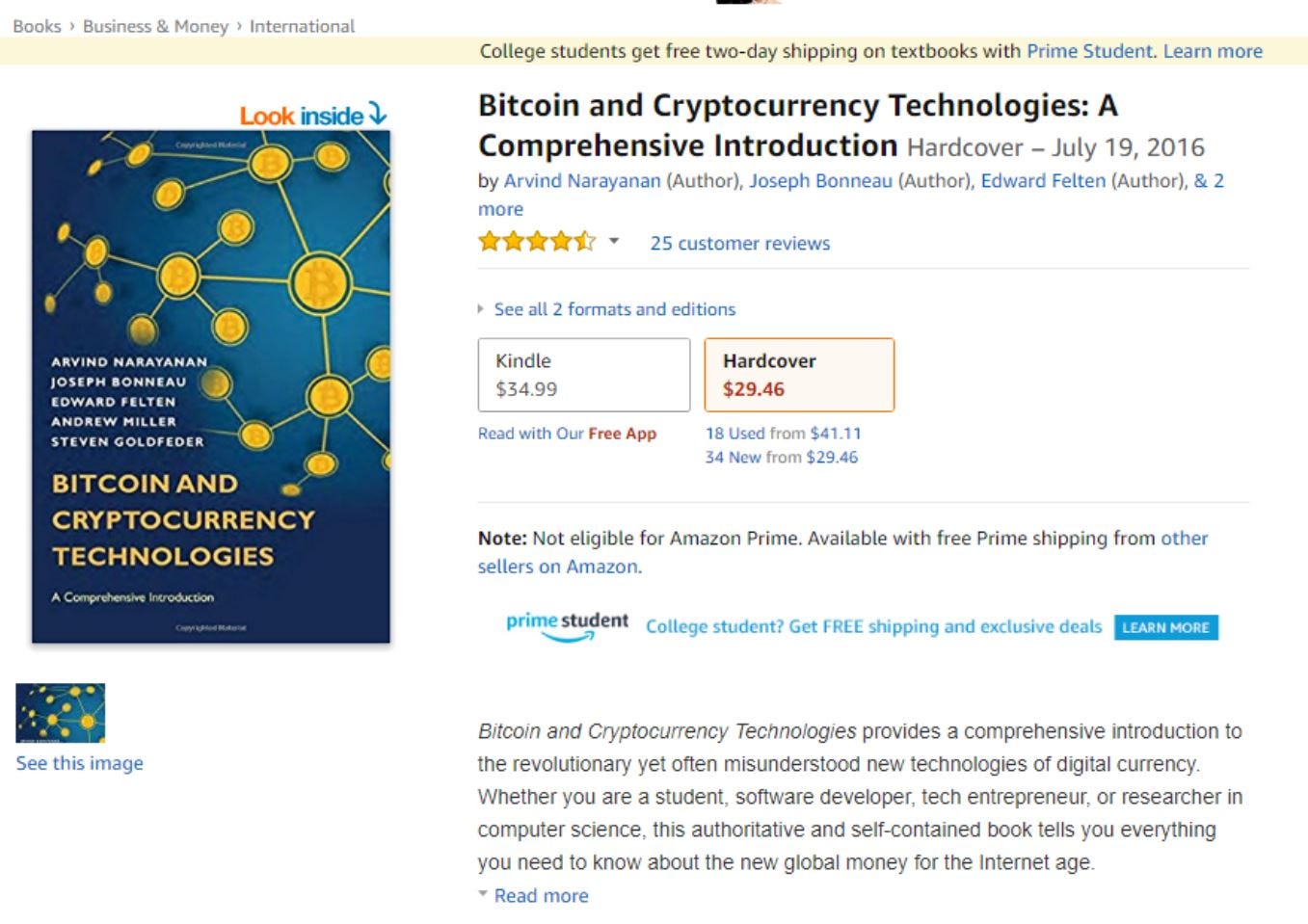 free bitcoin and cryptocurrency technologies book