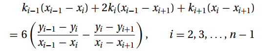 Numerical Interpolation: Natural Cubic Spline – Towards Data Science