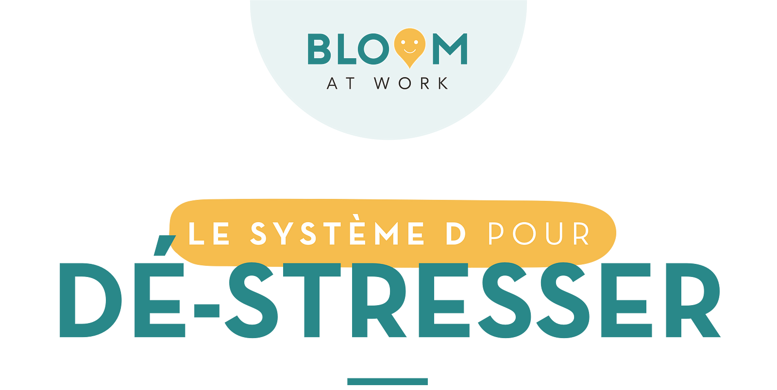Stress au travail - l'infographie de Bloom at work