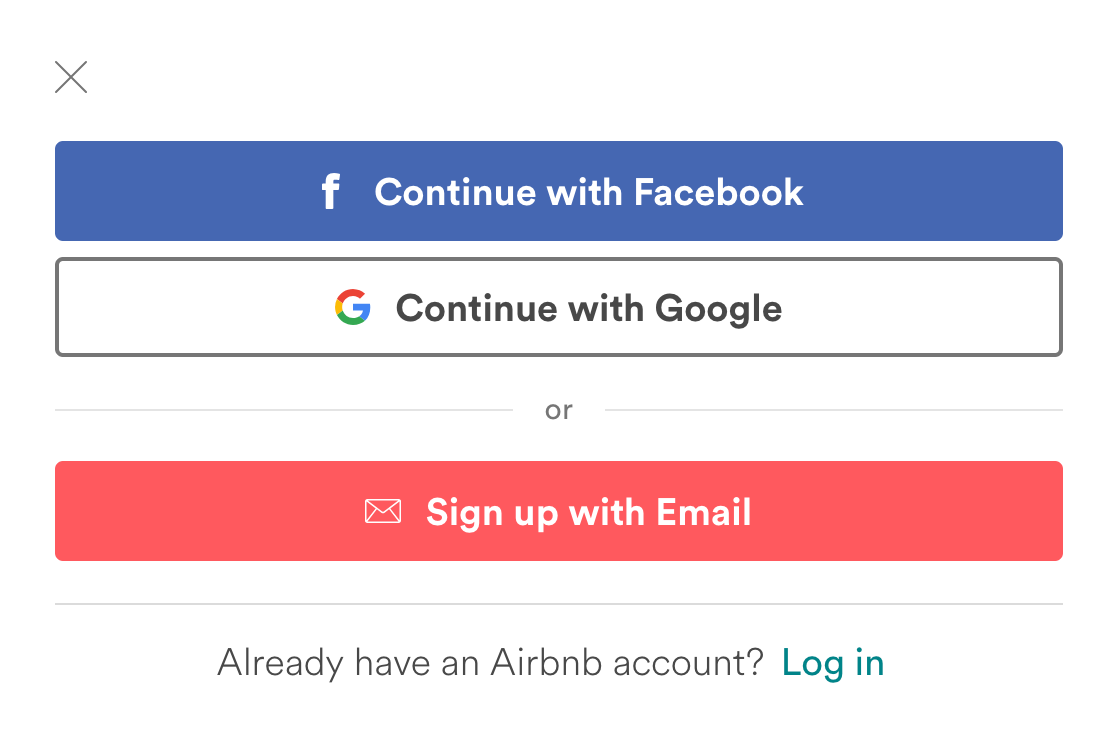 i dont want to sign in dropbox with my google account