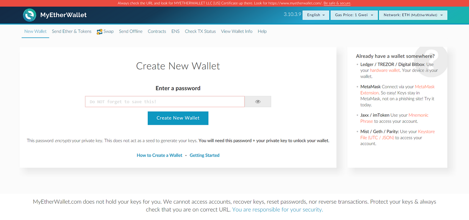 ICO Help: Here’s How to Create your Ethereum Wallet