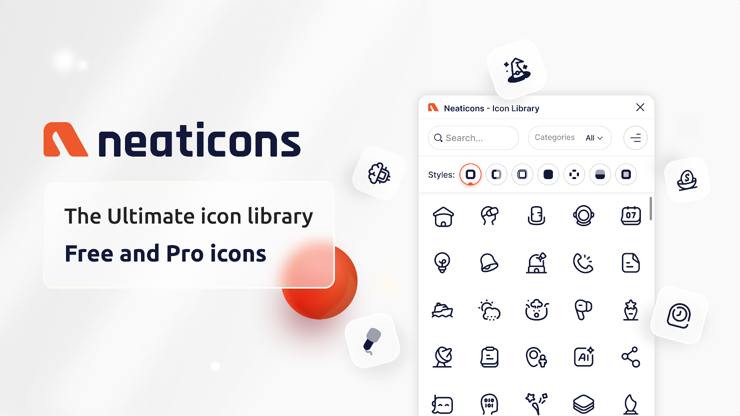 Neaticons Icon Library