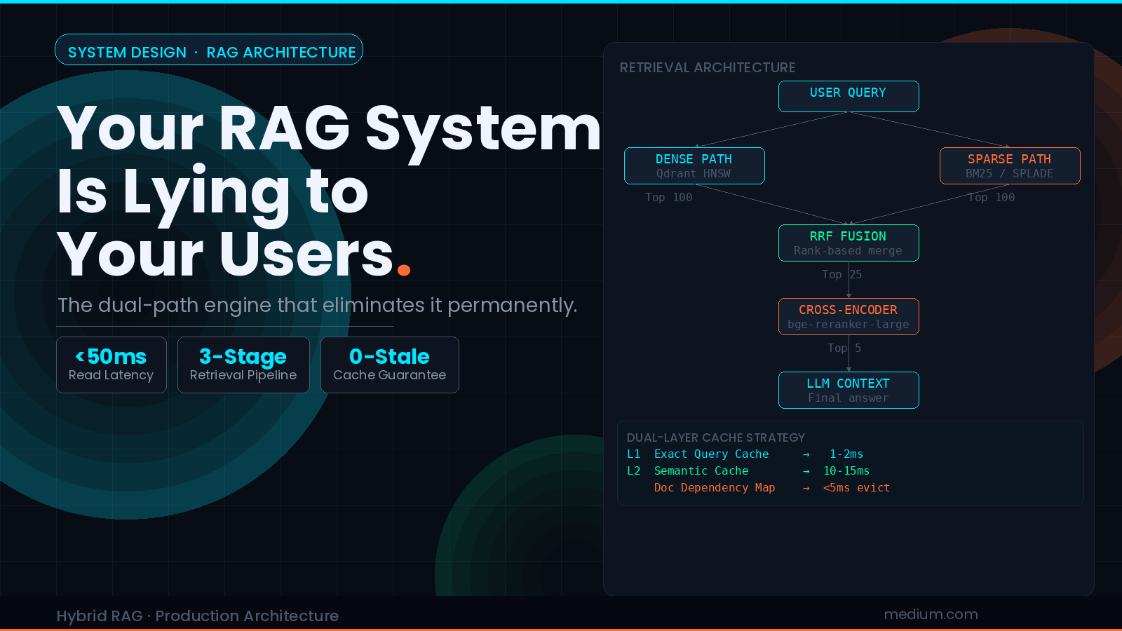 Your RAG System Is Lying to Your Users — Here’s the Architecture That Fixes It