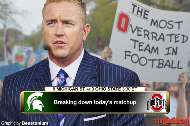 Suggested “College GameDay” signs: Ohio State vs. Michigan State