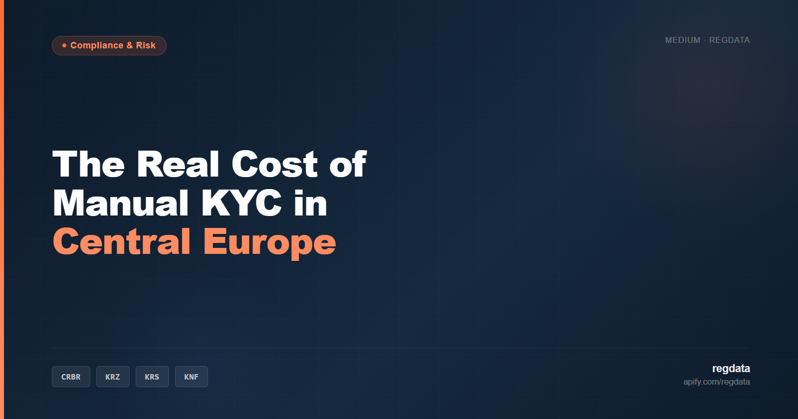 The Real Cost of Manual KYC in Central Europe