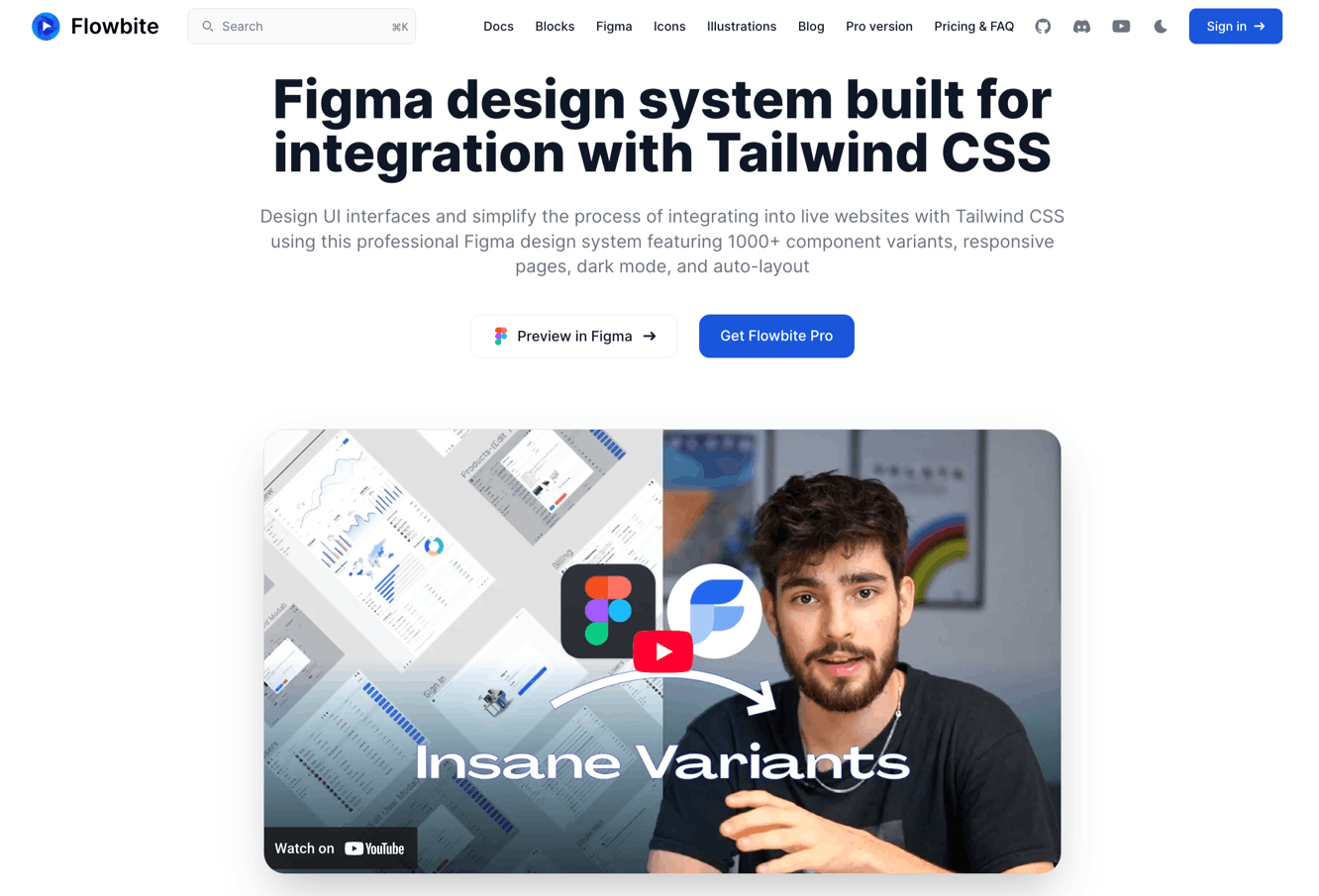 Flowbite Design System