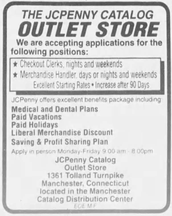 JCPenny / JCPenney, or how the Mandela Effect gave “E” to my Penny