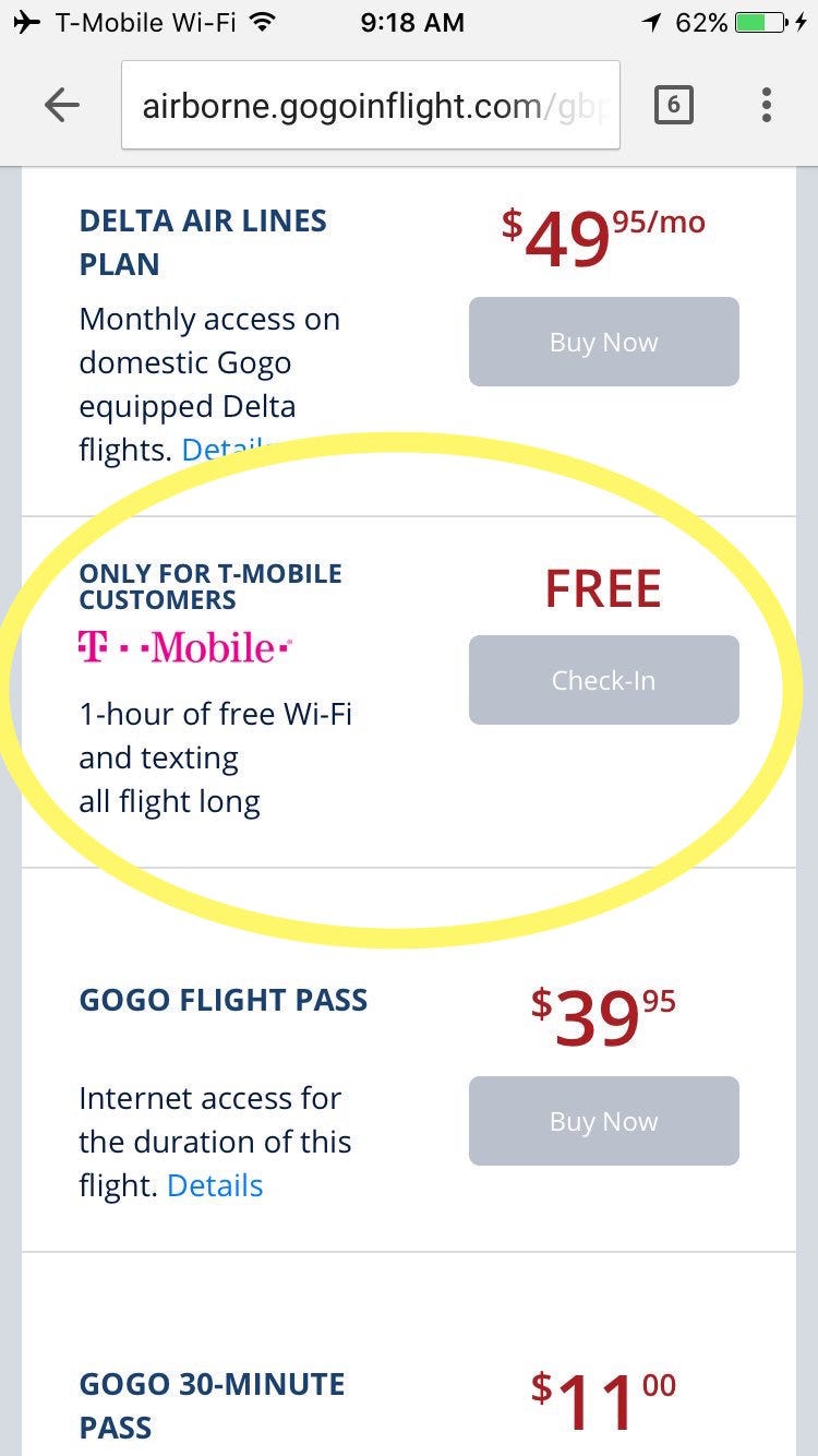 How I Outsmarted Gogo S Unfair Monopolistic Pricing With Help From Gogo In Flight Mobile Redirect