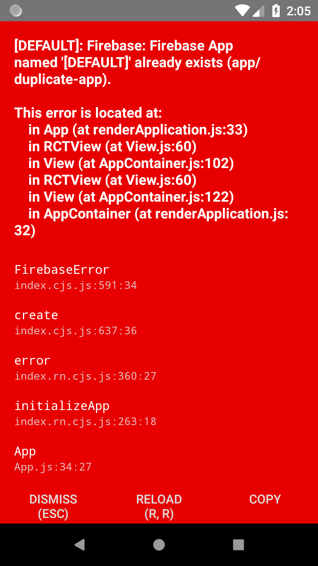 Sử dụng Firebase Realtime Database Với React Native