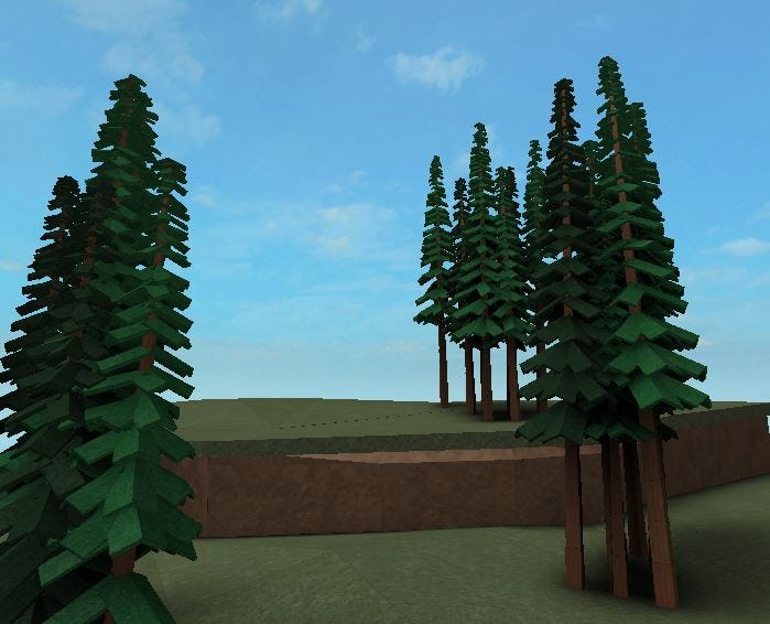 Roblox Building Tips Roblox Development Medium - for more direct jumps of slope i suggest adding more contrast as one expects in real life with a change in color grass does not grow sideways on cliffs