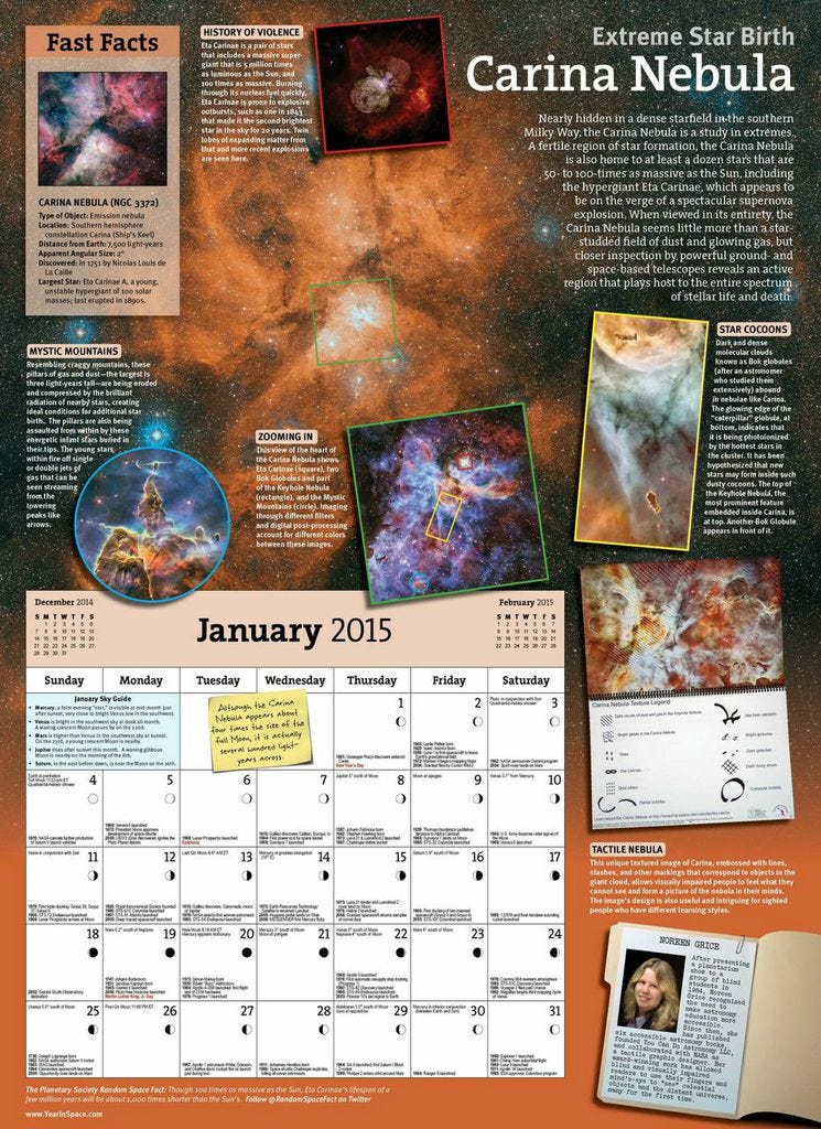 image credit year in space wall calendar planetary society