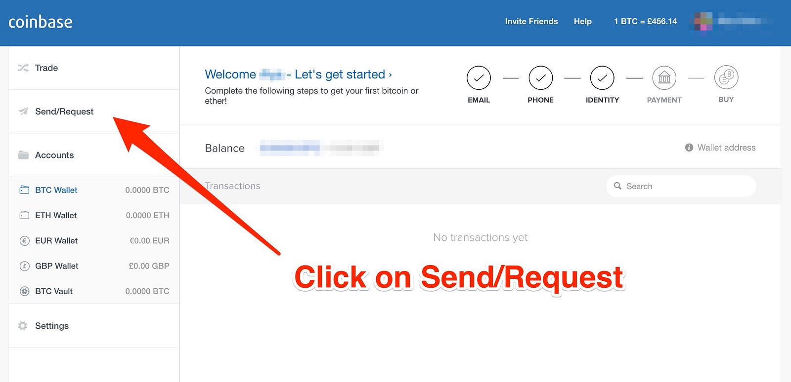 In Browser Bitcoin Transaction How To Send Btc To A Coinbase Account - 
