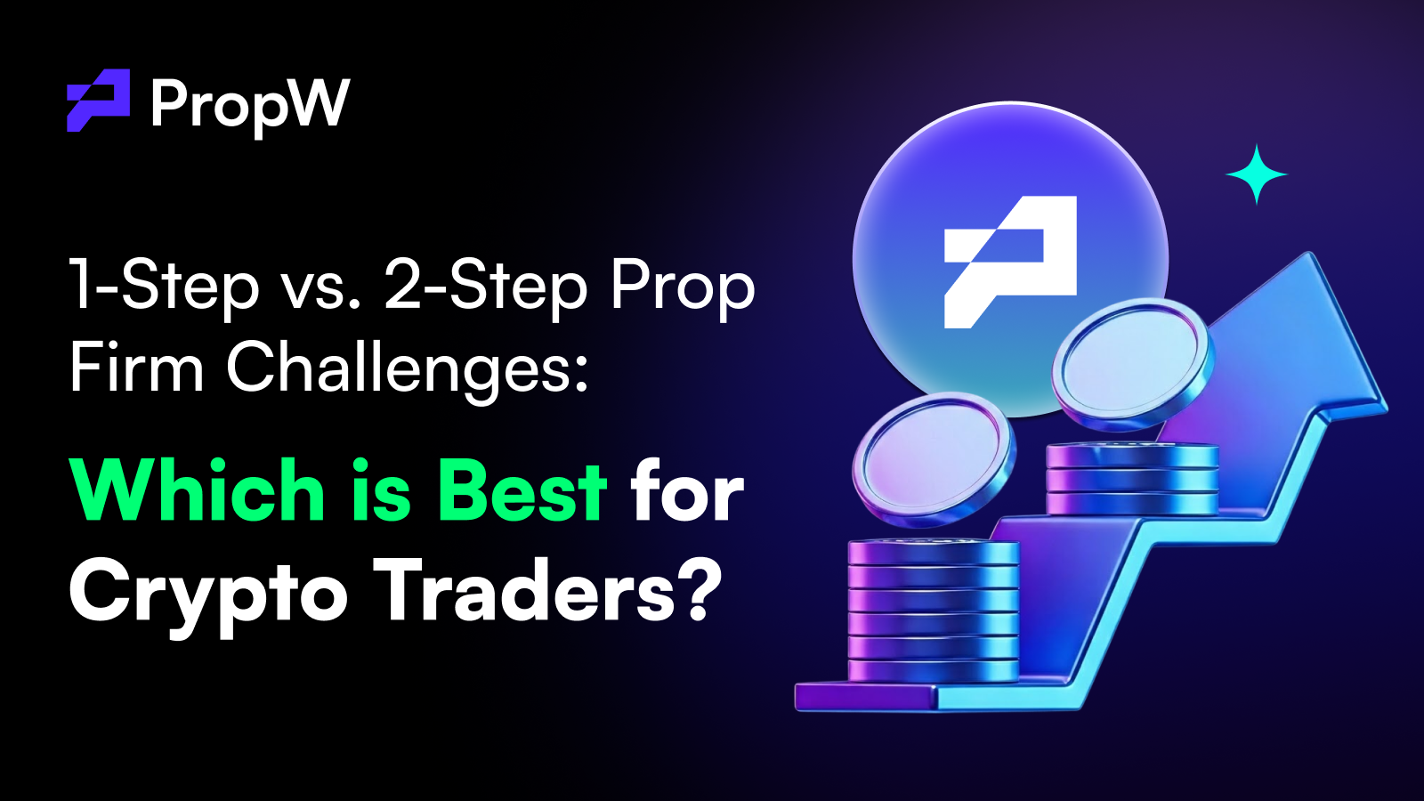 1-Step vs. 2-Step Prop Firm Challenges: Which is Best for Crypto Traders?